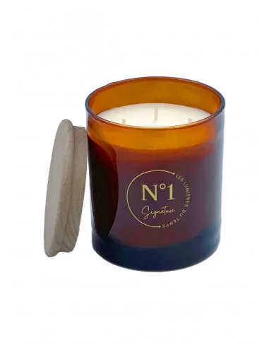 Bougie Parfumée Signature 290 g – N°1 Arbre de Vie, Fragrance Boisée et Élégante