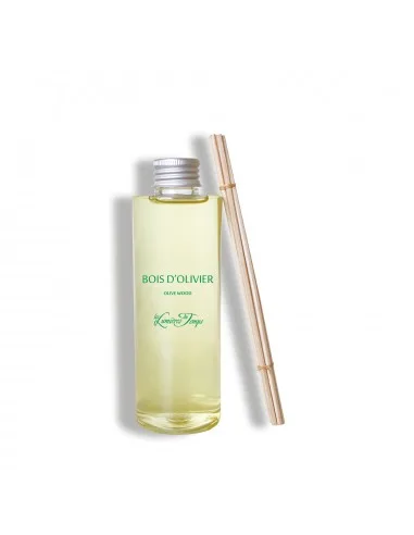 Recharge pour Diffuseur 200 ml – Bois d'Olivier, Parfum Boisé et Élégant