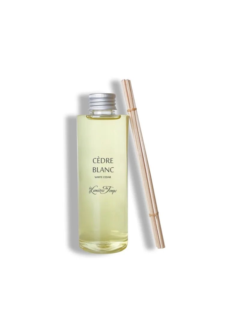Recharge pour Diffuseur 200 ml – Cèdre Blanc, Parfum Boisé et Épicé